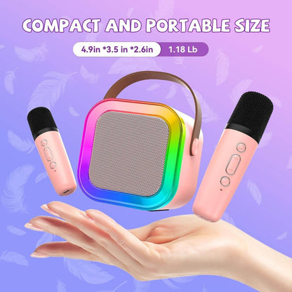 Compact Portable Speaker With Microphone, A Must - Have For Traveling, Commuting, And Dormitory Entertainment. - Holy Mango Store