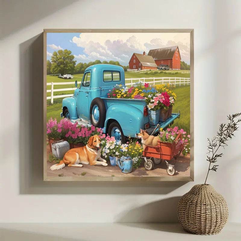 5DDIY Diamond Painting Set - Full Diamond Round Water Diamond Art - Holy Mango Store