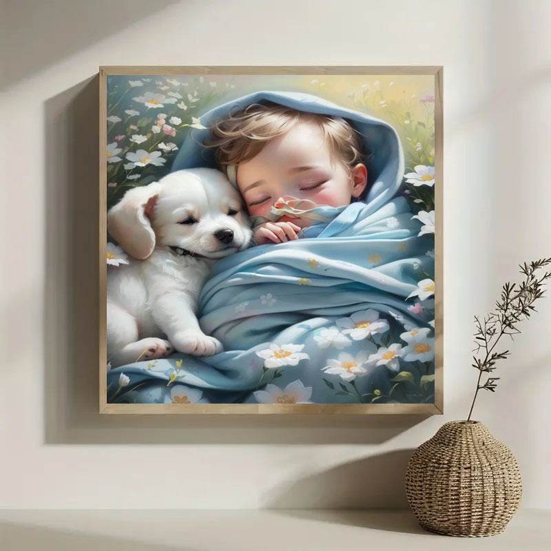 5DDIY Diamond Painting Set - Full Diamond Round Water Diamond Art - Holy Mango Store