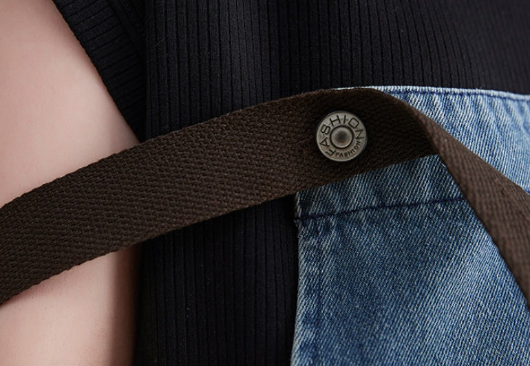 Women’s High-Waist Korean Overalls