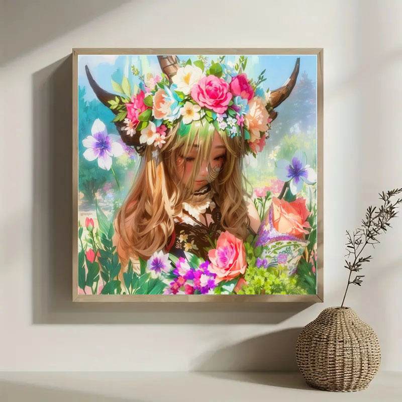 5DDIY Diamond Painting Set - Full Diamond Round Water Diamond Art - Holy Mango Store