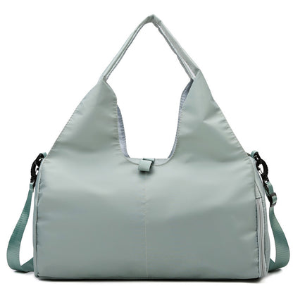 Women’s Yoga Travel Tote – With Mat Holder & Wet/Dry Separation
