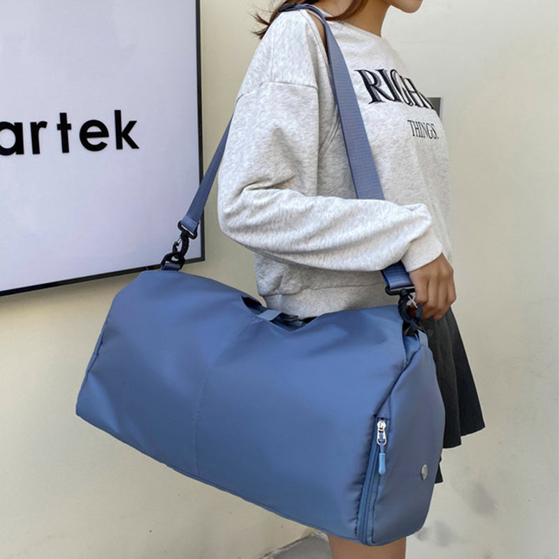 Women’s Yoga Travel Tote – With Mat Holder & Wet/Dry Separation