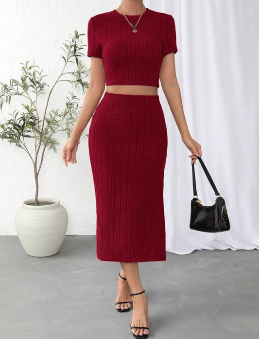 Women’s High‑Waist Slim Fit Side‑Split Suit