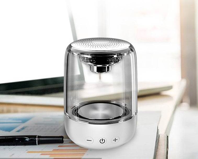 Portable Speakers Bluetooth Column Wireless Bluetooth Speaker Powerful Bass Radio with Variable Color LED Light - Holy Mango Store