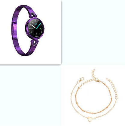 Fashion Women's Smart Watch Waterproof Wearable Device Heart Rate Monitor Sports Smartwatch for Women Ladies - Holy Mango Store