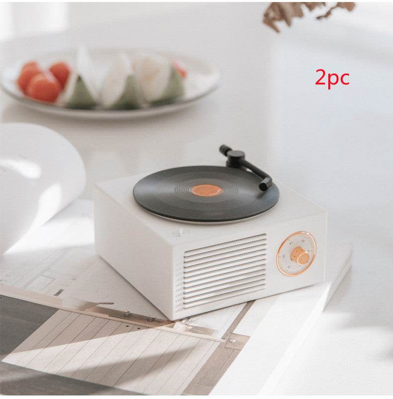 Wireless mini portable retro phonograph Bluetooth-compatible speaker - Holy Mango Store