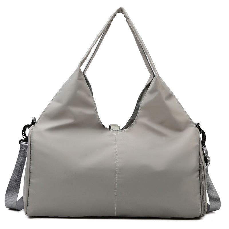 Women’s Yoga Travel Tote – With Mat Holder & Wet/Dry Separation
