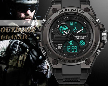 Men's Military Waterproof Watch - Holy Mango Store