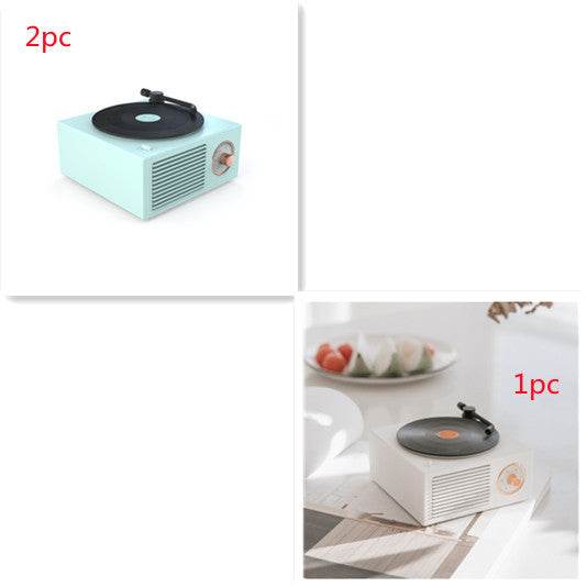 Wireless mini portable retro phonograph Bluetooth-compatible speaker - Holy Mango Store