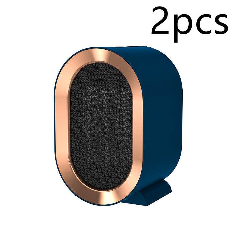 Desktop Electric Heater Mini Portable Fan Heater 220V PTC Ceramic Heating Warm Air Blower Home Office Warmer Machine - Holy Mango Store