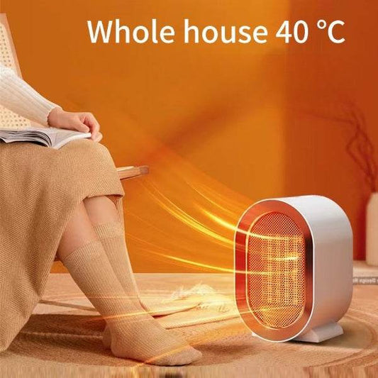 Desktop Electric Heater Mini Portable Fan Heater 220V PTC Ceramic Heating Warm Air Blower Home Office Warmer Machine - Holy Mango Store