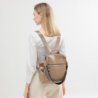 Urban Style Women’s Waterproof Backpack – Chic & Compact for Travel
