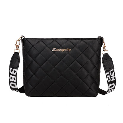 Women’s Quilted Chain Crossbody Bag – Stylish Diamond-Stitch Bucket Purse