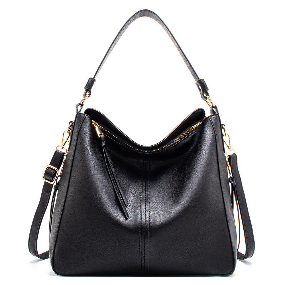Women’s Hobo Shoulder Bag – Large Capacity Retro Tote