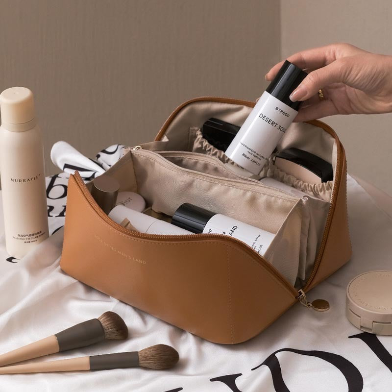 CloudTouch Travel Cosmetic Bag – Large Capacity Makeup & Toiletry Organizer