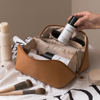 CloudTouch Travel Cosmetic Bag – Large Capacity Makeup & Toiletry Organizer