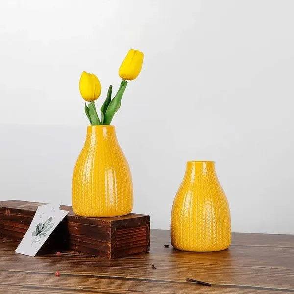 Flower Vase Set Of 3 - Holy Mango Store