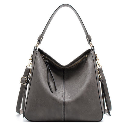 Women’s Hobo Shoulder Bag – Large Capacity Retro Tote
