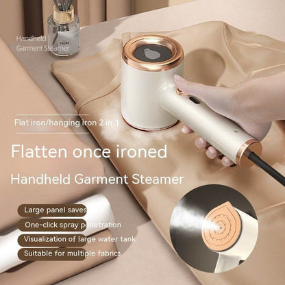 Mini Portable Handheld Garment Steamer Fabric Steam Iron For Clothes Travel Home Appliances Vertical US Plug Ironing Machine - Holy Mango Store