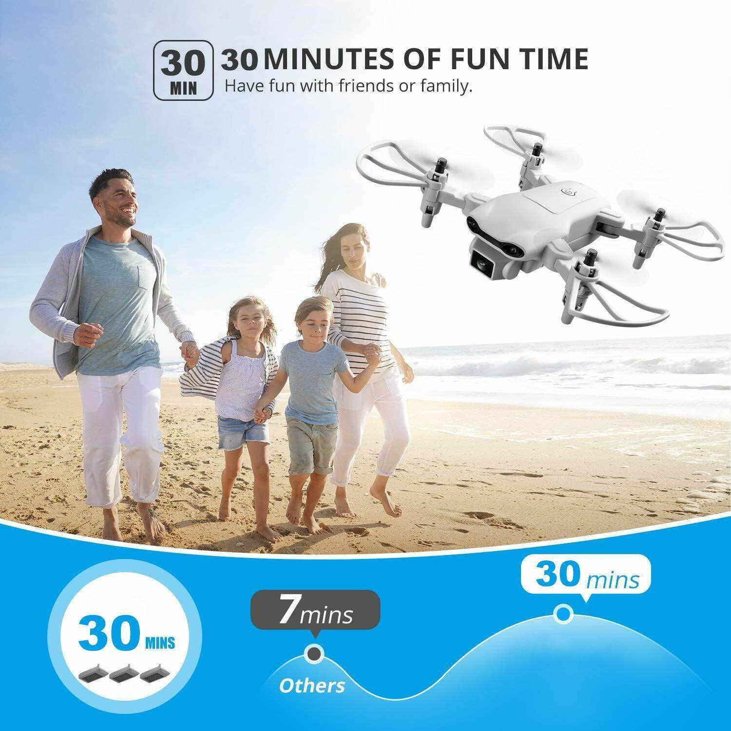 4D V9 Mini Drone With Camera For Kids, Remote Control Toys Gifts For Boys Girls - Holy Mango Store