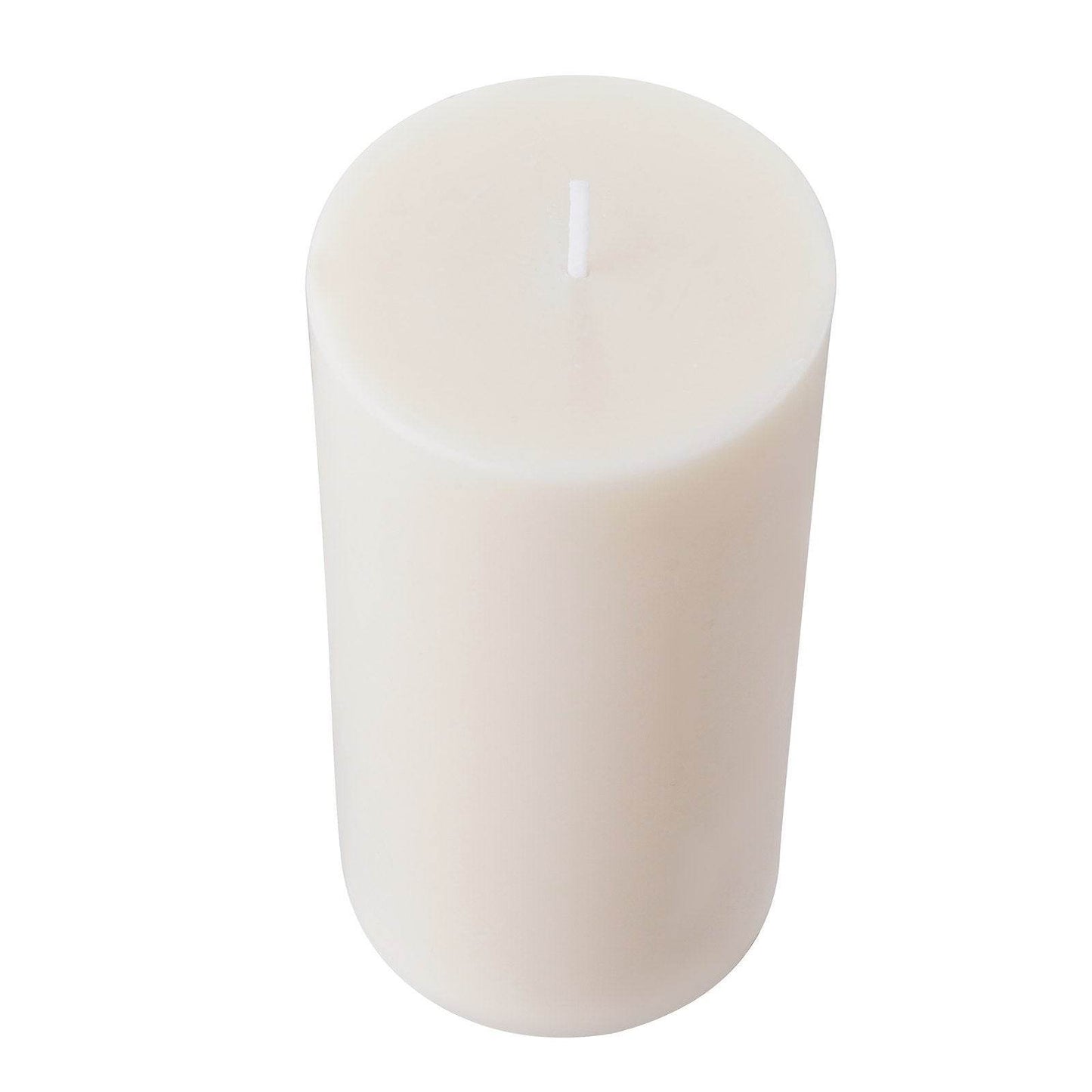 VEVOR 3 Pack Unscented Pillar Candles 65 Hours Long Burning Christmas White - Holy Mango Store