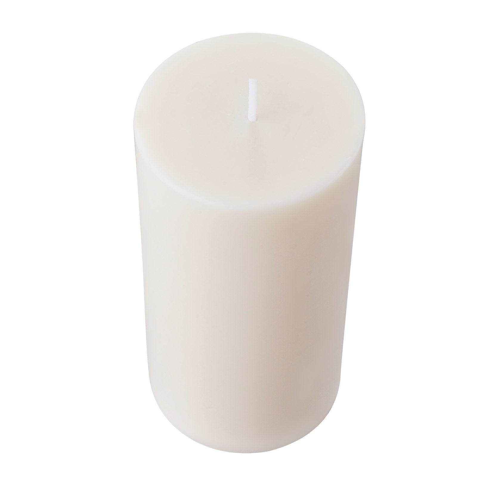 VEVOR 3 Pack Unscented Pillar Candles 65 Hours Long Burning Christmas White - Holy Mango Store