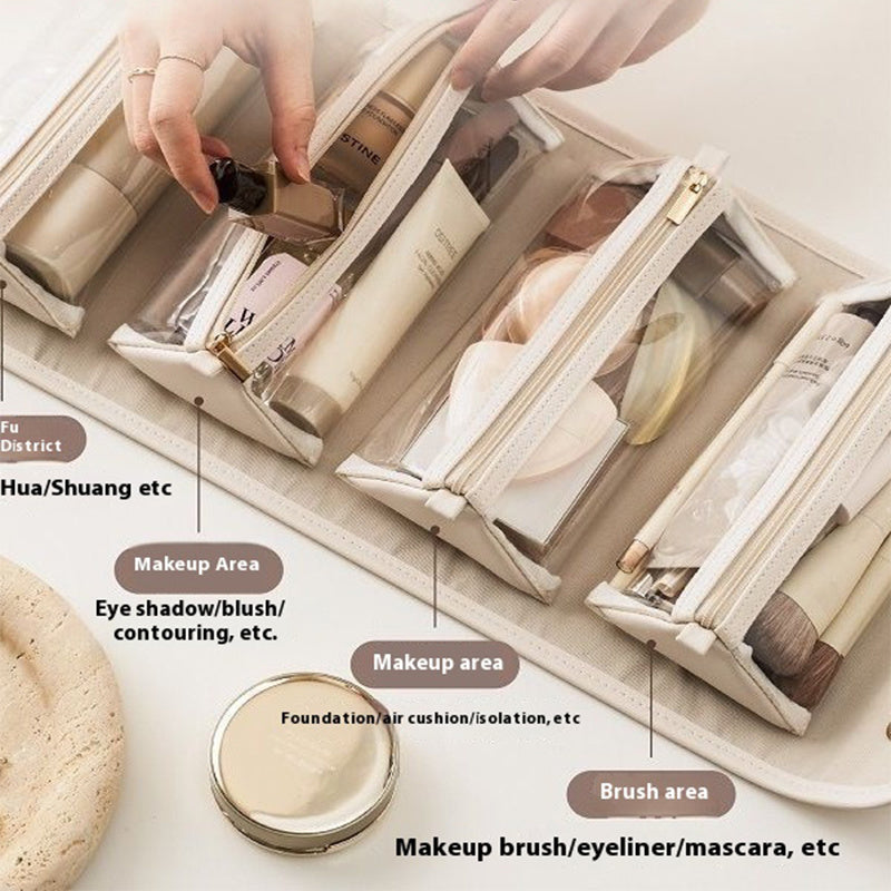 Waterproof Foldable Makeup Bag – Travel Organizer for Women