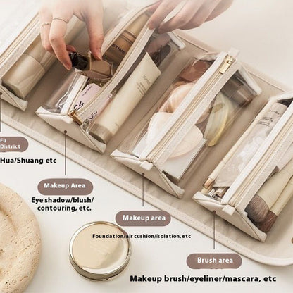 Waterproof Foldable Makeup Bag – Travel Organizer for Women