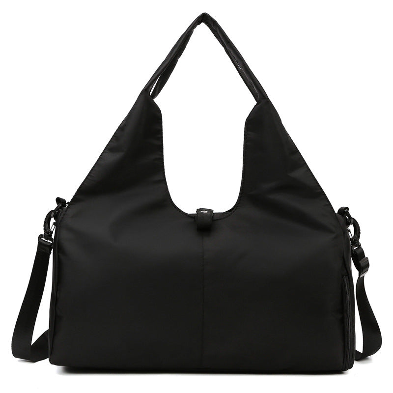 Women’s Yoga Travel Tote – With Mat Holder & Wet/Dry Separation