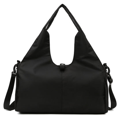 Women’s Yoga Travel Tote – With Mat Holder & Wet/Dry Separation