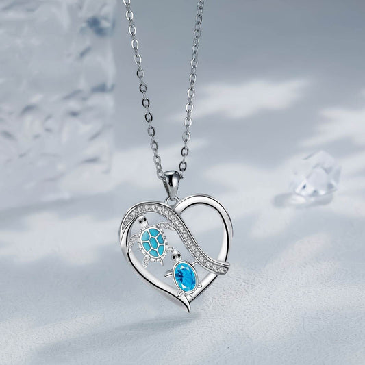 Necklace Love Turtle European And American Gift For Mom - Holy Mango Store