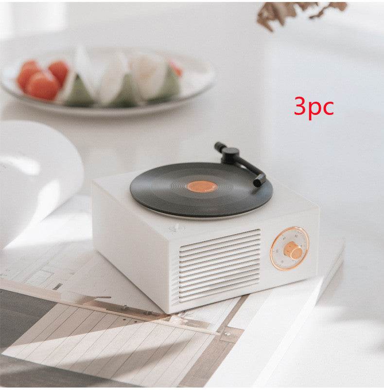 Wireless mini portable retro phonograph Bluetooth-compatible speaker - Holy Mango Store