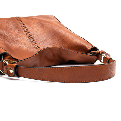 Women’s Hobo Shoulder Bag – Large Capacity Retro Tote
