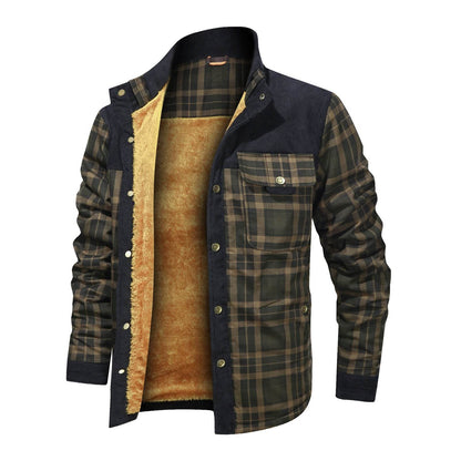 Men's Wool Thick Coat Jacket - Holy Mango Store