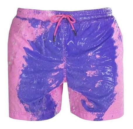 Magical Change Color Beach Shorts Summer Men Swimming Trunks Swimwear Swimsuit Quick Dry bathing shorts Beach Pant - Holy Mango Store