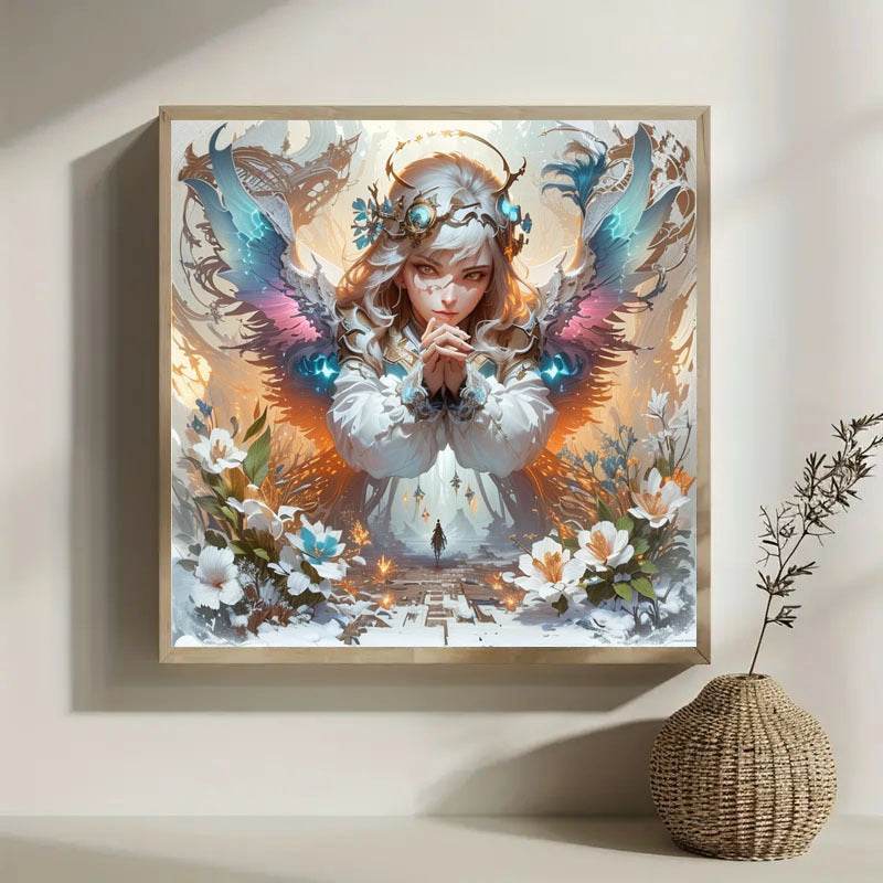 5DDIY Diamond Painting Set - Full Diamond Round Water Diamond Art - Holy Mango Store