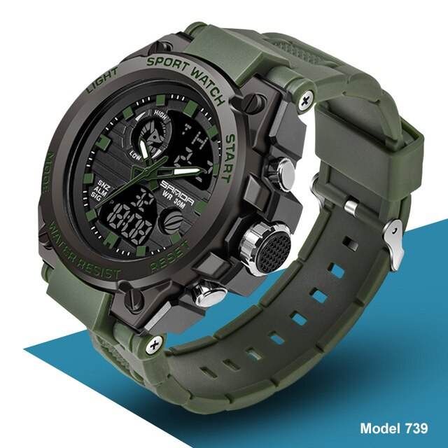 Men's Military Waterproof Watch - Holy Mango Store