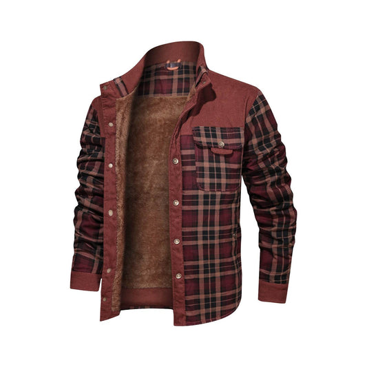Men's Wool Thick Coat Jacket - Holy Mango Store