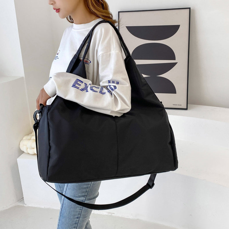 Women’s Yoga Travel Tote – With Mat Holder & Wet/Dry Separation