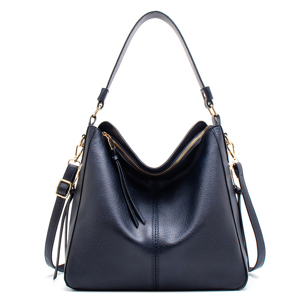 Women’s Hobo Shoulder Bag – Large Capacity Retro Tote
