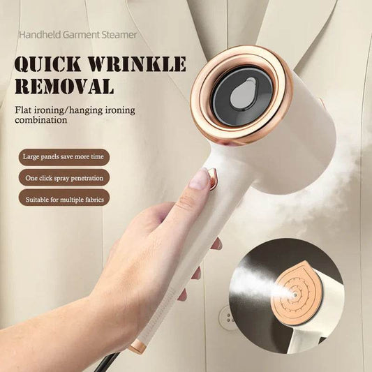 Mini Portable Handheld Garment Steamer Fabric Steam Iron For Clothes Travel Home Appliances Vertical US Plug Ironing Machine - Holy Mango Store