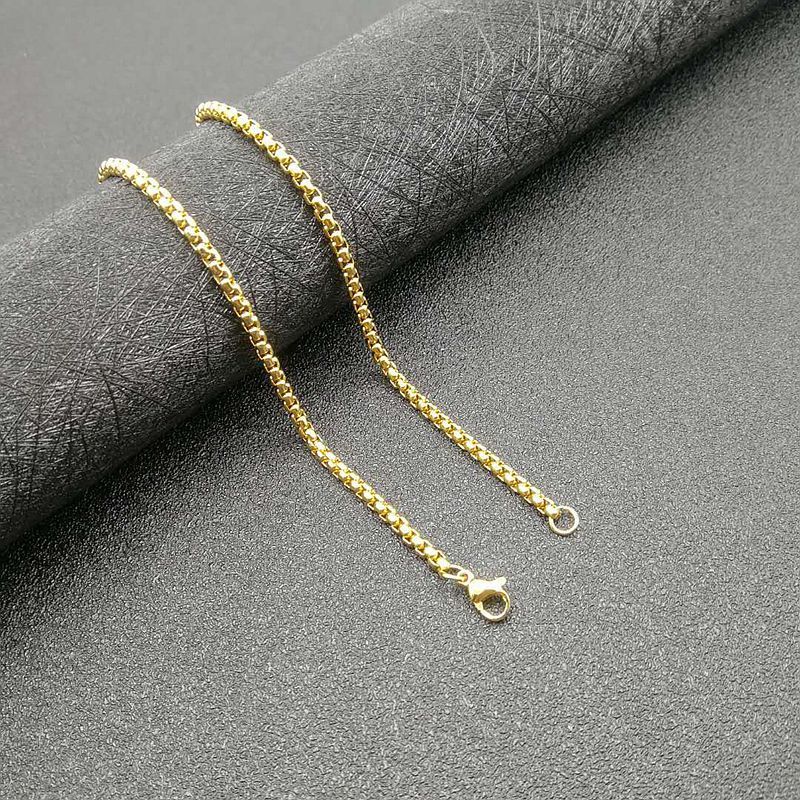 Six-Star Stainless Steel Pendant Necklace