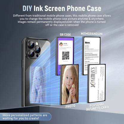 IPhone15 PRO PROMAX NFC Ink Screen Flip Phone Case Smart Creative DIY Custom All-Inclusive Case - Holy Mango Store