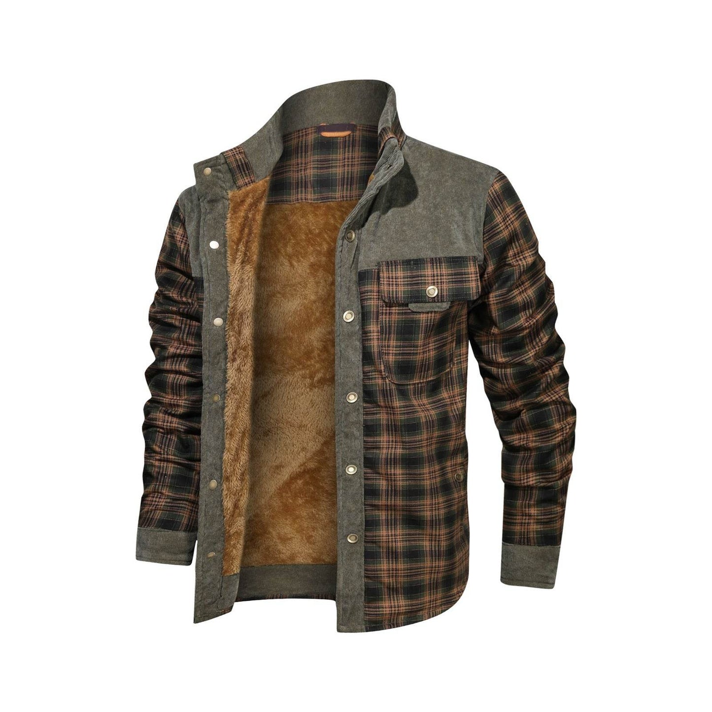 Men's Wool Thick Coat Jacket - Holy Mango Store