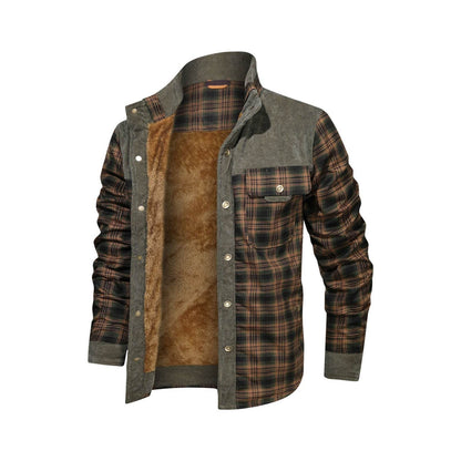 Men's Wool Thick Coat Jacket - Holy Mango Store