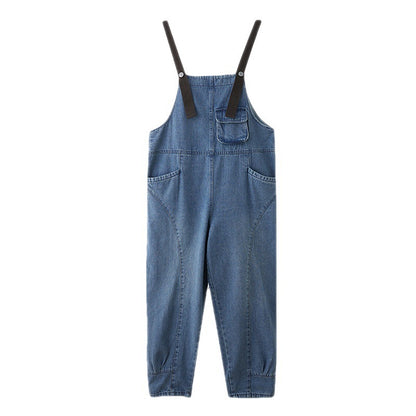 Women’s High-Waist Korean Overalls