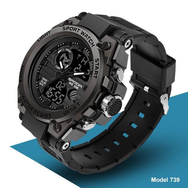 Men's Military Waterproof Watch - Holy Mango Store