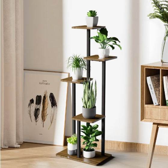 5-layer Indoor Plant Stands, Multi-level Plant Shelves - Holy Mango Store