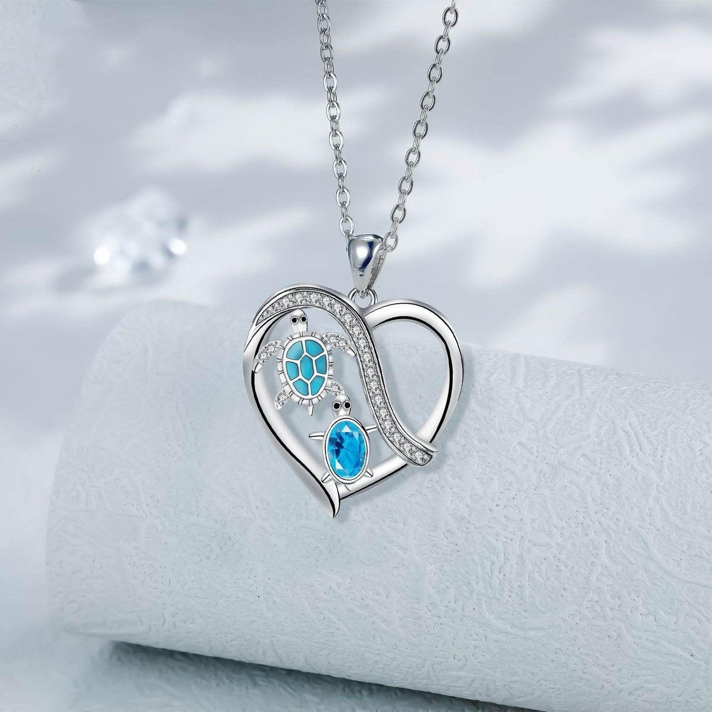 Necklace Love Turtle European And American Gift For Mom - Holy Mango Store